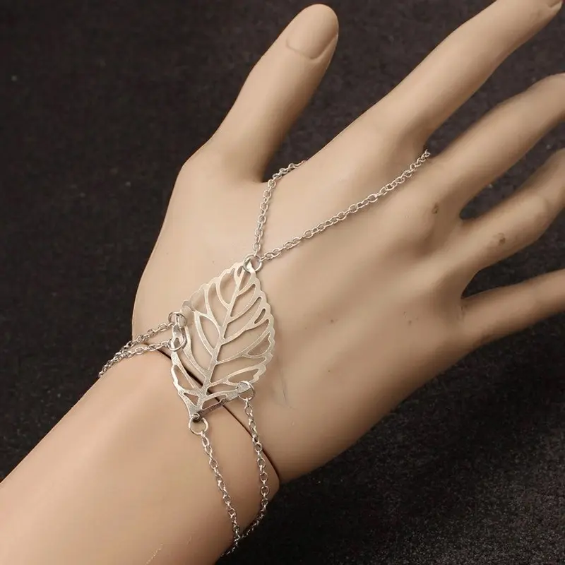 Picture of Alloy Sen Leaf Ornaments Simple Women'S Bracelet - Breslet For Women - Bracelet