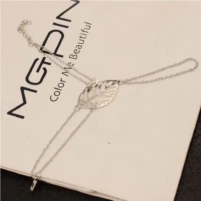 Picture of Alloy Sen Leaf Ornaments Simple Women'S Bracelet - Breslet For Women - Bracelet