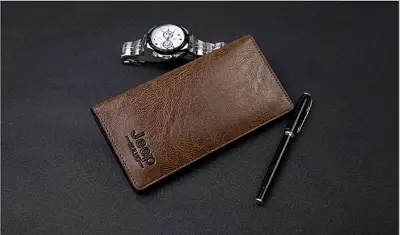 Picture of Men Wallets Men Jeep Wallet with Coin Bag Small Money Purses New Design Dollar Slim Purse Money Clip Wallet