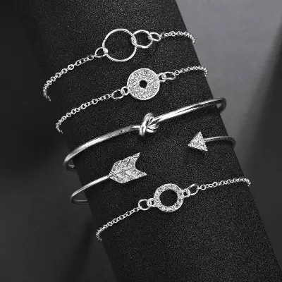 Picture of 5 Pcs/set Bracelet Set for women's fashion - Bracelet - Bracelet For Women - Bracelet For Women