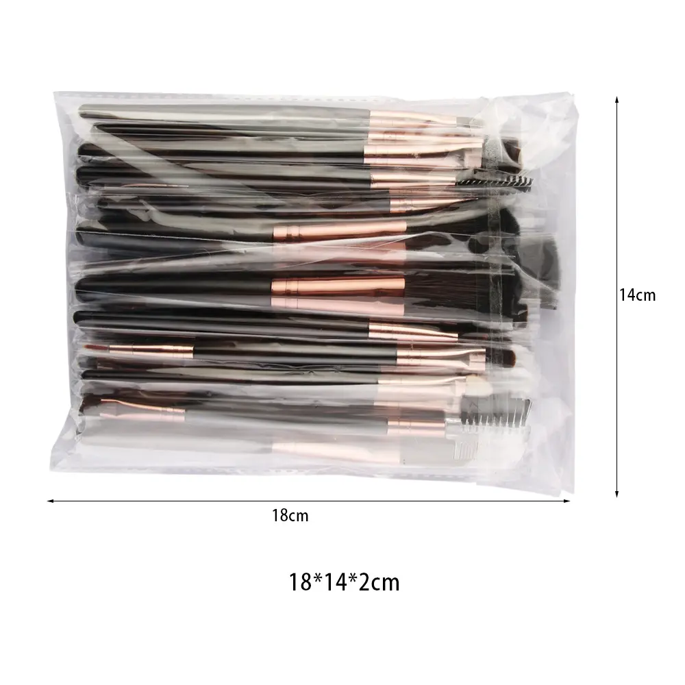 Picture of 25 Pcs/set Makeup Brushes Set Beauty Foundation Power Blush Eye Shadow Brow Lash Fan Lip Face Make Up Brushes for women's fashion