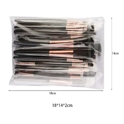 Picture of 25 Pcs/set Makeup Brushes Set Beauty Foundation Power Blush Eye Shadow Brow Lash Fan Lip Face Make Up Brushes for women's fashion