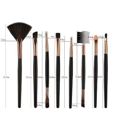 Picture of 25 Pcs/set Makeup Brushes Set Beauty Foundation Power Blush Eye Shadow Brow Lash Fan Lip Face Make Up Brushes for women's fashion