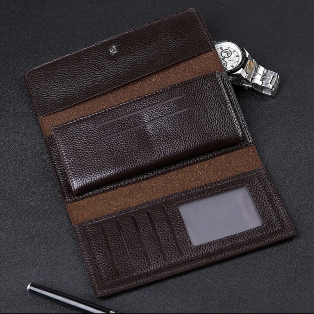Picture of Men'S Long Size Multi Functional Wallet With Multi Card Clutch For Men'S Fashion - Wallet