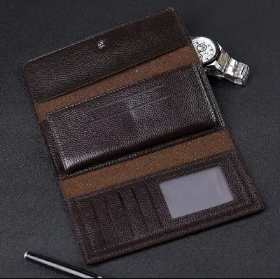 Picture of Men'S Long Size Multi Functional Wallet With Multi Card Clutch For Men'S Fashion - Wallet