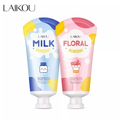 Picture of LAIKOU Moisturizing hand cream milk & flowers fragrance anti-crack hand cream- 50g