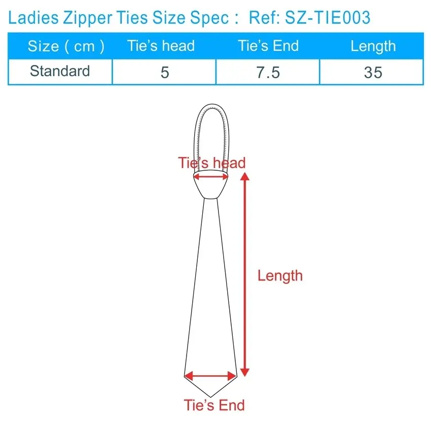 Picture of Men's Business Lazy polyester zipper neckties zip neck ties for men- One Piece