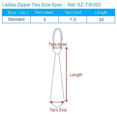 Picture of Men's Business Lazy polyester zipper neckties zip neck ties for men- One Piece