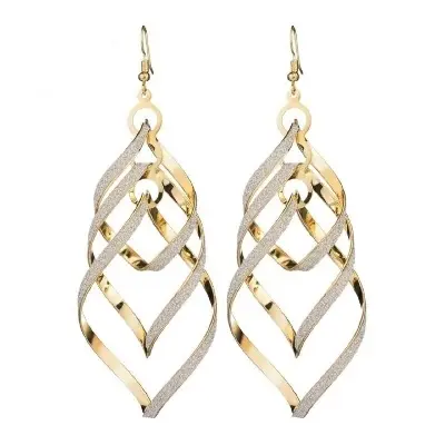 Picture of Elegant Classic Punk Spiral Pendant Drop Earrings Jewelry For Women Jewelry Fashion