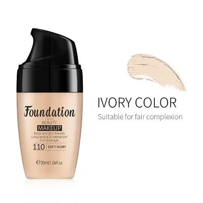 Picture of Laikou Liquid Foundation 30ml Moisturizing Makeup Foundation- 30ml