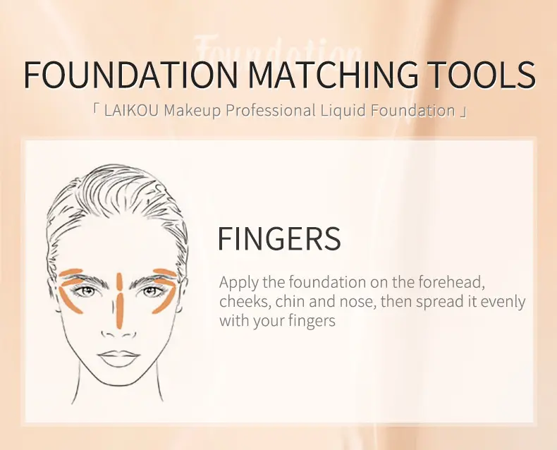 Picture of Laikou Liquid Foundation 30ml Moisturizing Makeup Foundation- 30ml