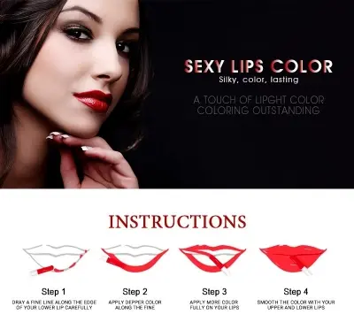 Picture of IMAGIC Soft Matte Liquid Lipstick Waterproof Fantastic Color Matte Lip Gloss- 7g