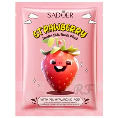 Picture of SADOER Moisturzing Soothhing with 35% Hyaluronic Acid Skin Care Facial Sheet Mask- 25g