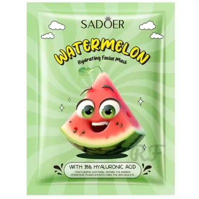 Picture of SADOER Moisturzing Soothhing with 35% Hyaluronic Acid Skin Care Facial Sheet Mask- 25g