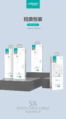 Picture of Type-C_apple Cable Juyupu Ts21 Fast charger Cable  Quick charging Data Cable