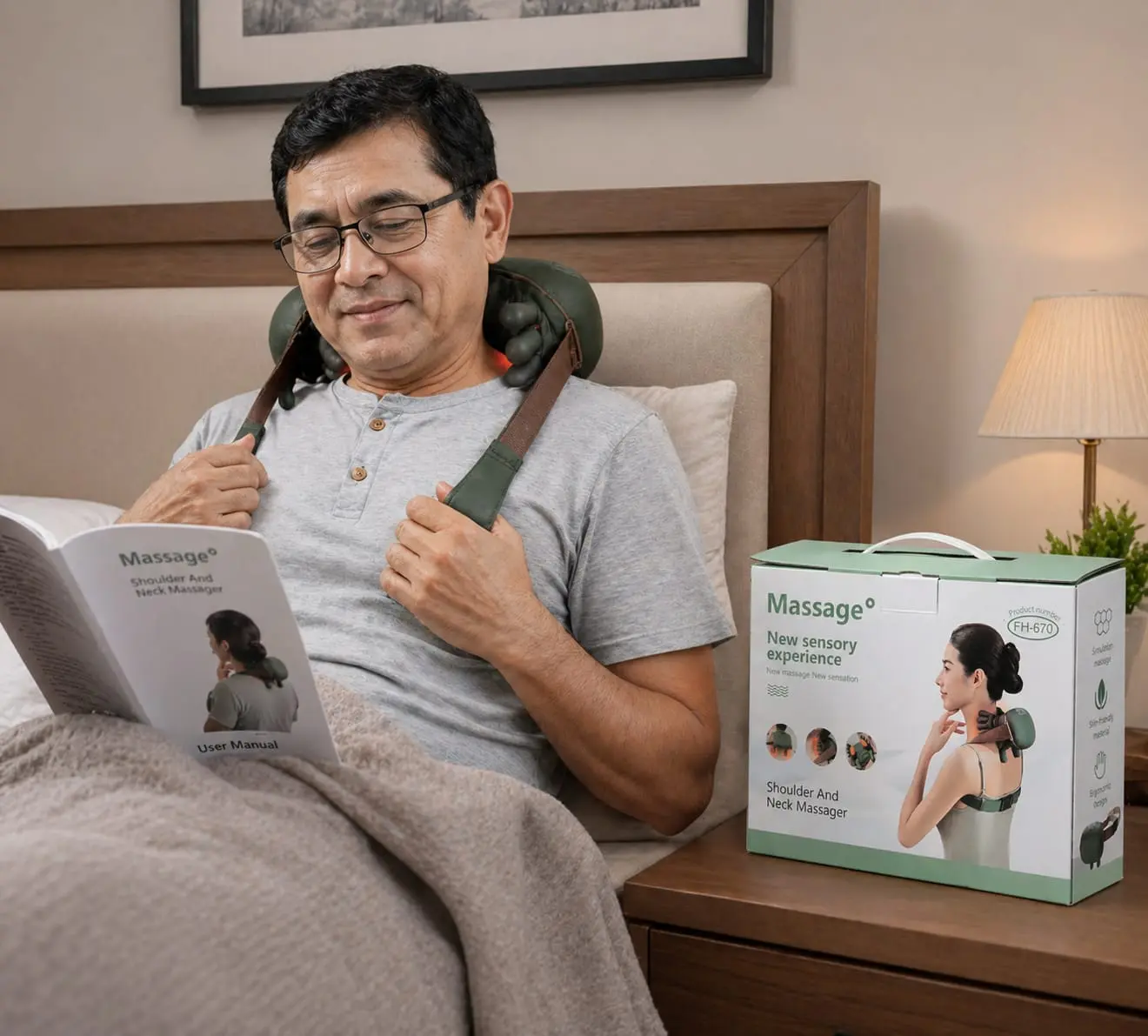 Picture of Shoulder & Neck Massager (Model FH-670)