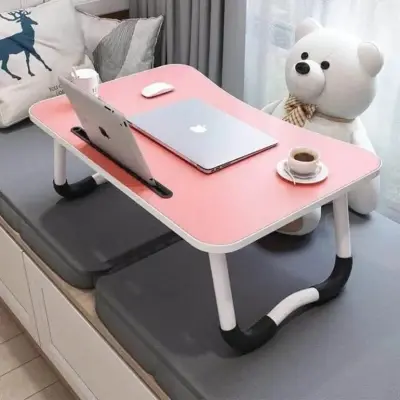 Picture of Portable Foldable Laptop Table - Home Laptop/Notebook Stand Desk for Study - Multicolor
