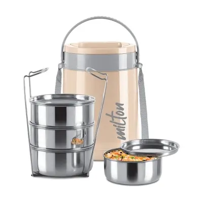 Picture of Milton Classic 4 Bati Tiffin Box - Multicolor