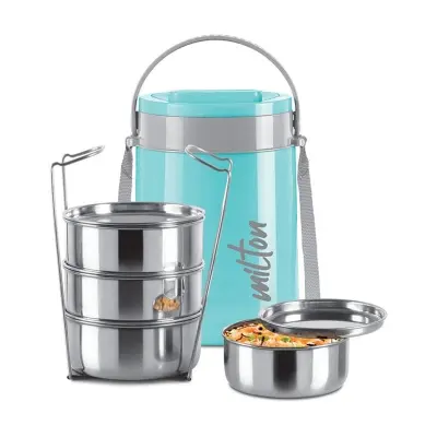 Picture of Milton Classic 4 Bati Tiffin Box - Multicolor