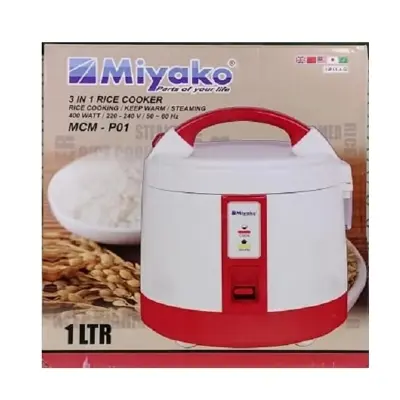 Picture of Miyako MCM-P01 Small Size Rice Cooker 1 Liter - Multicolor