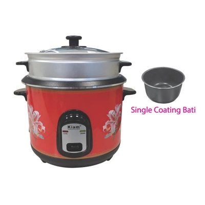 Picture of Kiam Rice cooker Straight (Glass Lid) Joint Body SJB-604 - Multicolor