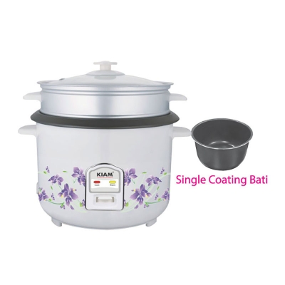 Picture of Kiam Rice cooker Straight (Glass Lid) Full Body SFB-502 - Multicolor