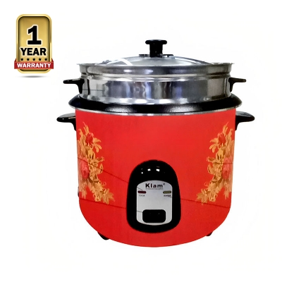Picture of Kiam Rice Cooker 3.2 Litre - Double pot (One SS Bati & One Coating Bati) SFB-5705 - Multicolor
