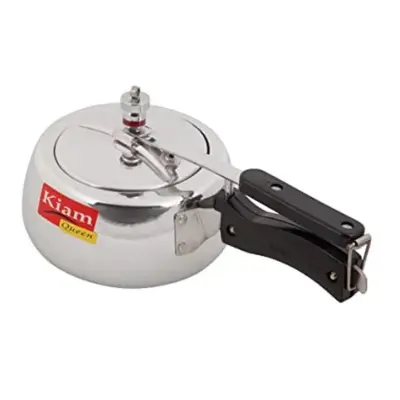Picture of Kiam Queen Pressure Cooker-(White) IB 2.5Ltr - Multicolor