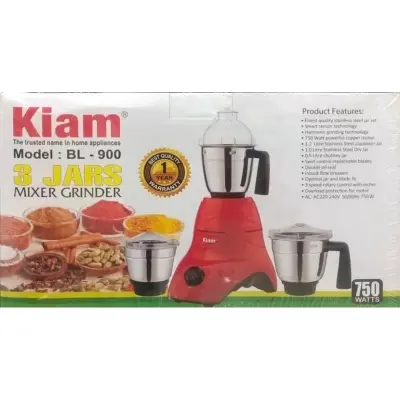 Picture of Kiam Mixer Grinder BL-900 (750-W) - Multicolor