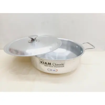 Picture of Kiam Wok pan 30 cm - Silver