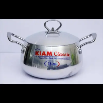 Picture of Belly Shape Saucepan 30 cm - Silver