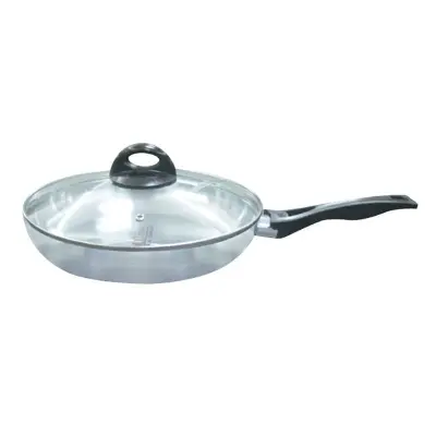 Picture of Alu. Frypan with Glass Lid 24 cm - Silver