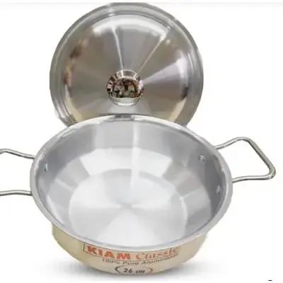 Picture of Kiam Wok pan with Lid 28 cm - Silver