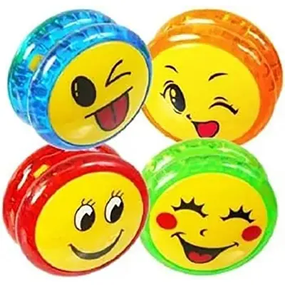 Picture of 2 pcs Yoyo Light with Rope Yo-yo with Flashing led Glow Light - Multicolor