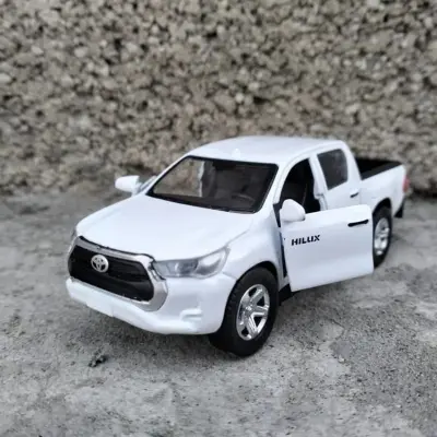 Picture of 1:36 Toyota Revo Hilux Vego Dala High Simulation Metal Diecast Model Car -Multicolors - Multicolor