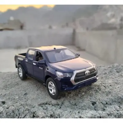 Picture of 1:36 Toyota Revo Hilux Vego Dala High Simulation Metal Diecast Model Car -Multicolors - Multicolor