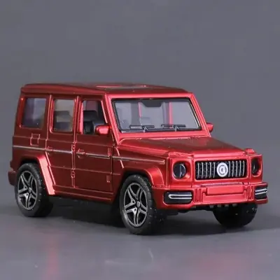 Picture of Mercedes Benz AMG G63 Red 1:36 alloy metal body model toy car for kids boys gift - Red