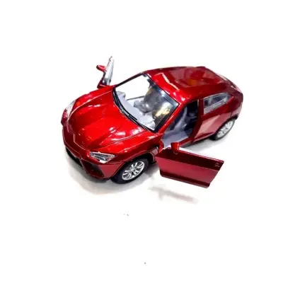 Picture of Diecast Mini Auto Alloy Car Models Kids Toys For Children Classic Metal Car - Red