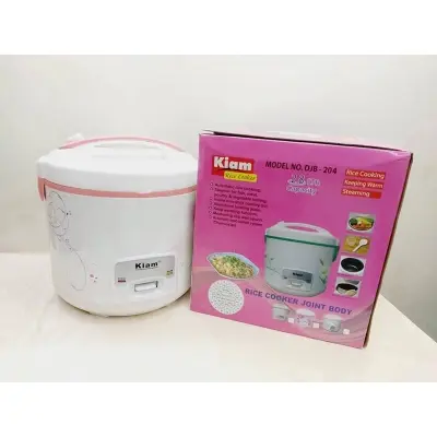Picture of KIAM Rice Cooker Delux Full Body DJB-202 2.8Ltr - Multicolor