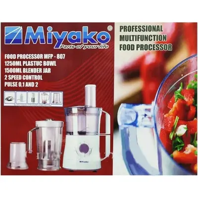 Picture of Miyako Food processor All in 1 MFP-807 Grinder Juicer and Chopper