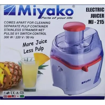 Picture of Miyako electric juicer MJ-215 - Clear