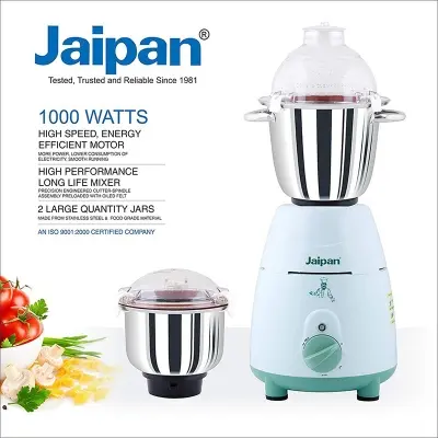 Picture of Jaipan Family Mate 1000-Watts Blender 3 IN 1 Heavy duty Mixer grinder and Blender CGL Ratings 16 Answered Questions