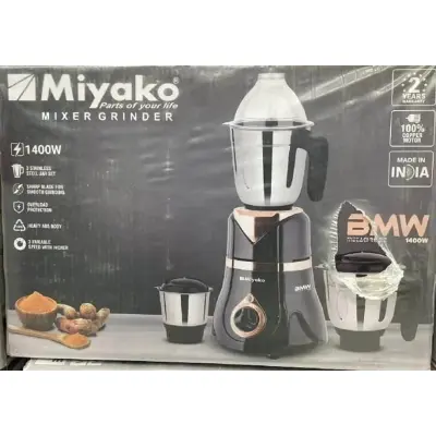 Picture of 1400 WATT Miyako 3 In 1 Blender & Mixer Grinder BMW