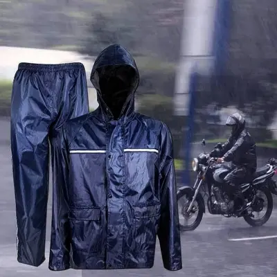 Picture of Rain coat 100% Waterproof Men/Women -Dark Blue-Int: One size