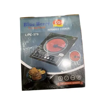 Picture of LG 2200 Watts Infrared Cooker Use Any Pot (Blue Magic / Black Berry) Eight Cooking Function Digital Display