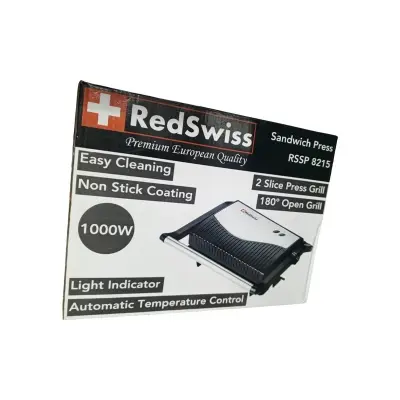 Picture of RedSwiss Sandwich Press RSSP 8215 - Black