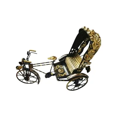 Picture of Pitol Rikshaw Showpieces - Gold