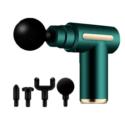 Picture of portable mini massager deep tissue Therapy Rechargeable Mini Gun Massager Body massage, Electric - Multicolor