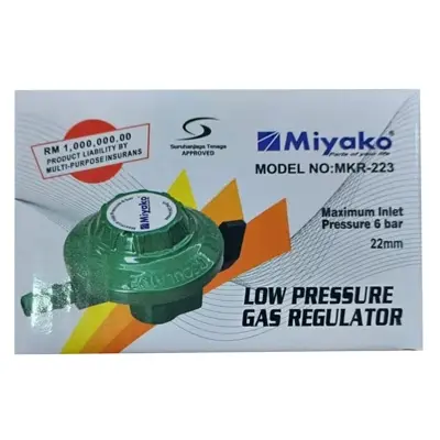 Picture of Miyako 22MM LPG Gas Regulator MKR-223