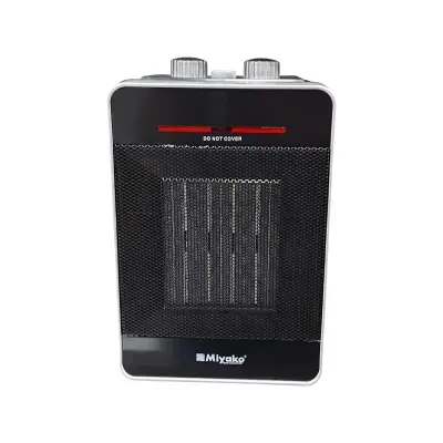 Picture of Miyako PTC-602 Electric Room Heater With Moving 2000 watt | Color Family : Black - Black